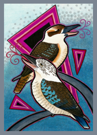 kookaburra = laughter